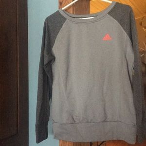 Comfy grey adidas sweatshirt
